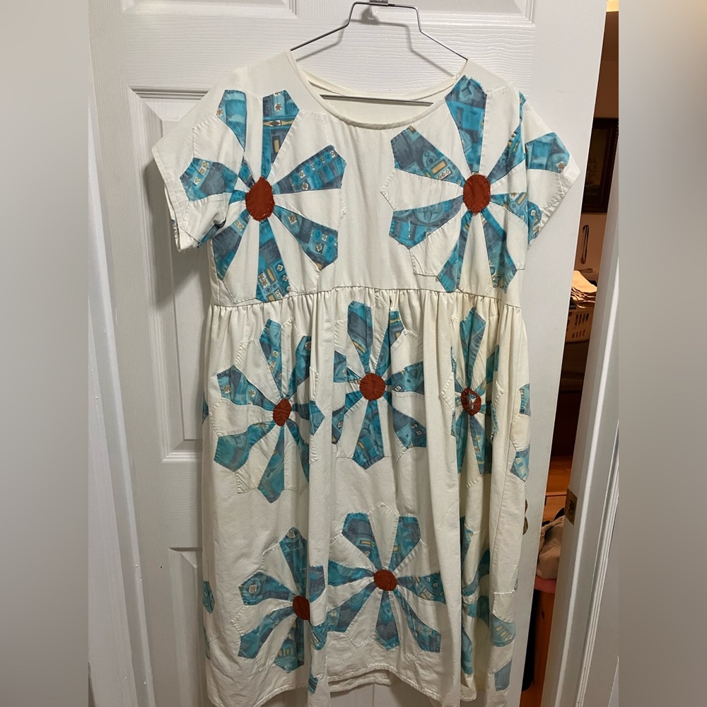 Patchwork quilt dress